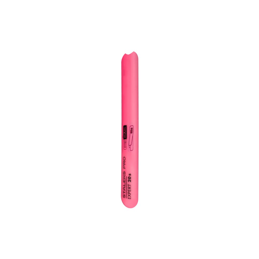 Staleks Straight beveled plastic base for nail file EXPERT 20s (130 mm)