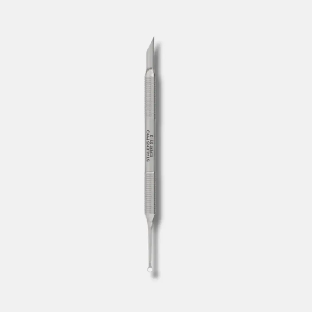 Staleks Manicure Pusher Expert 51 Type 2 (Beveled And Loop Pusher)