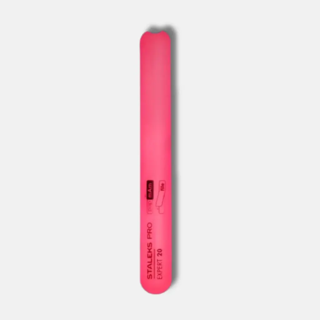 Staleks Straight Plastic Slanted Nail File (Base) Expert 20