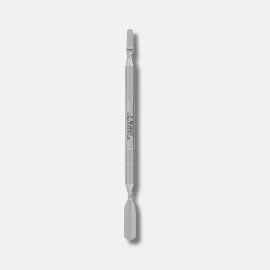 Manicure pusher EXPERT 30 TYPE 5 (rounded wide  pusher and straight wide blade)