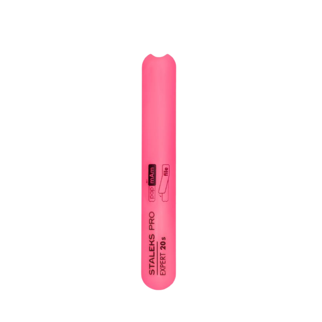Staleks Straight beveled plastic base for nail file EXPERT 20s (130 mm)