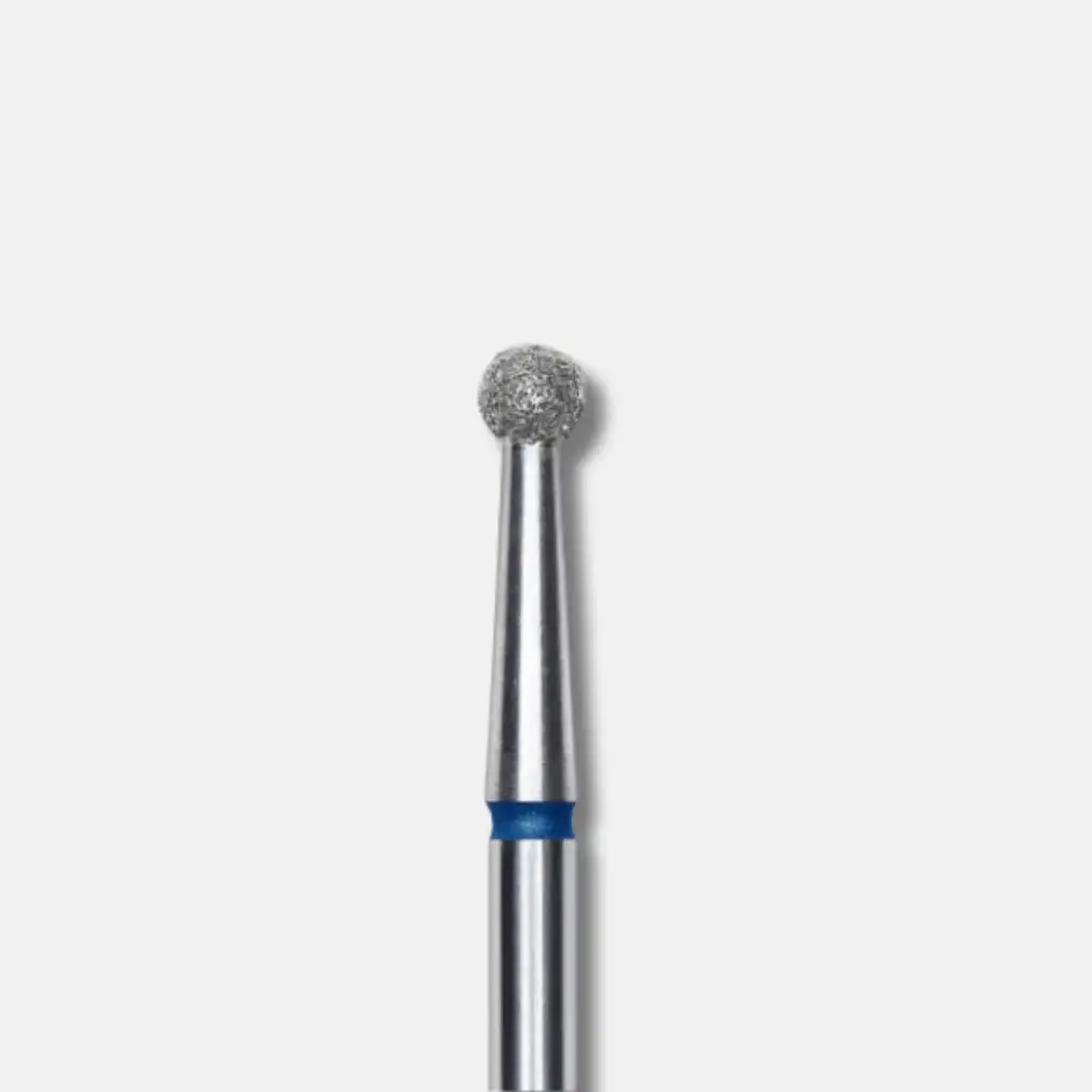 Staleks Diamond nail drill bit ball blue EXPERT head diameter 2,7 mm
