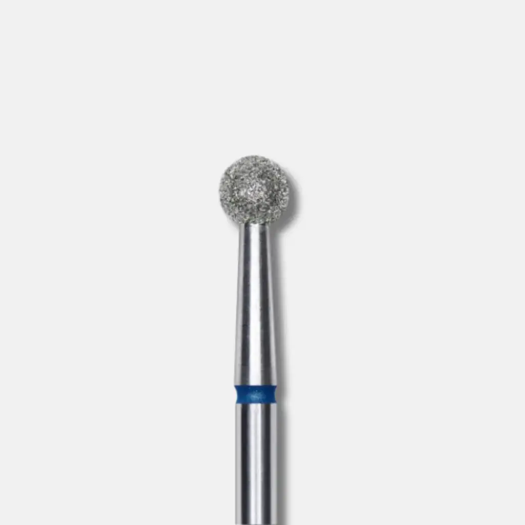Staleks Diamond nail drill bit ball blue EXPERT head diameter 4 mm