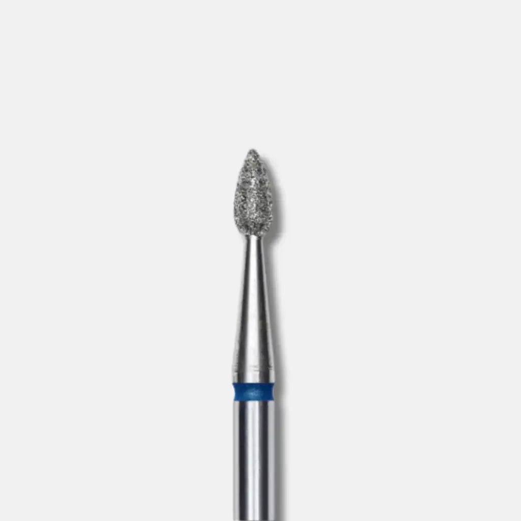 Staleks Diamond nail drill bit drop blue EXPERT head diameter 2,3 mm / working part 5 mm