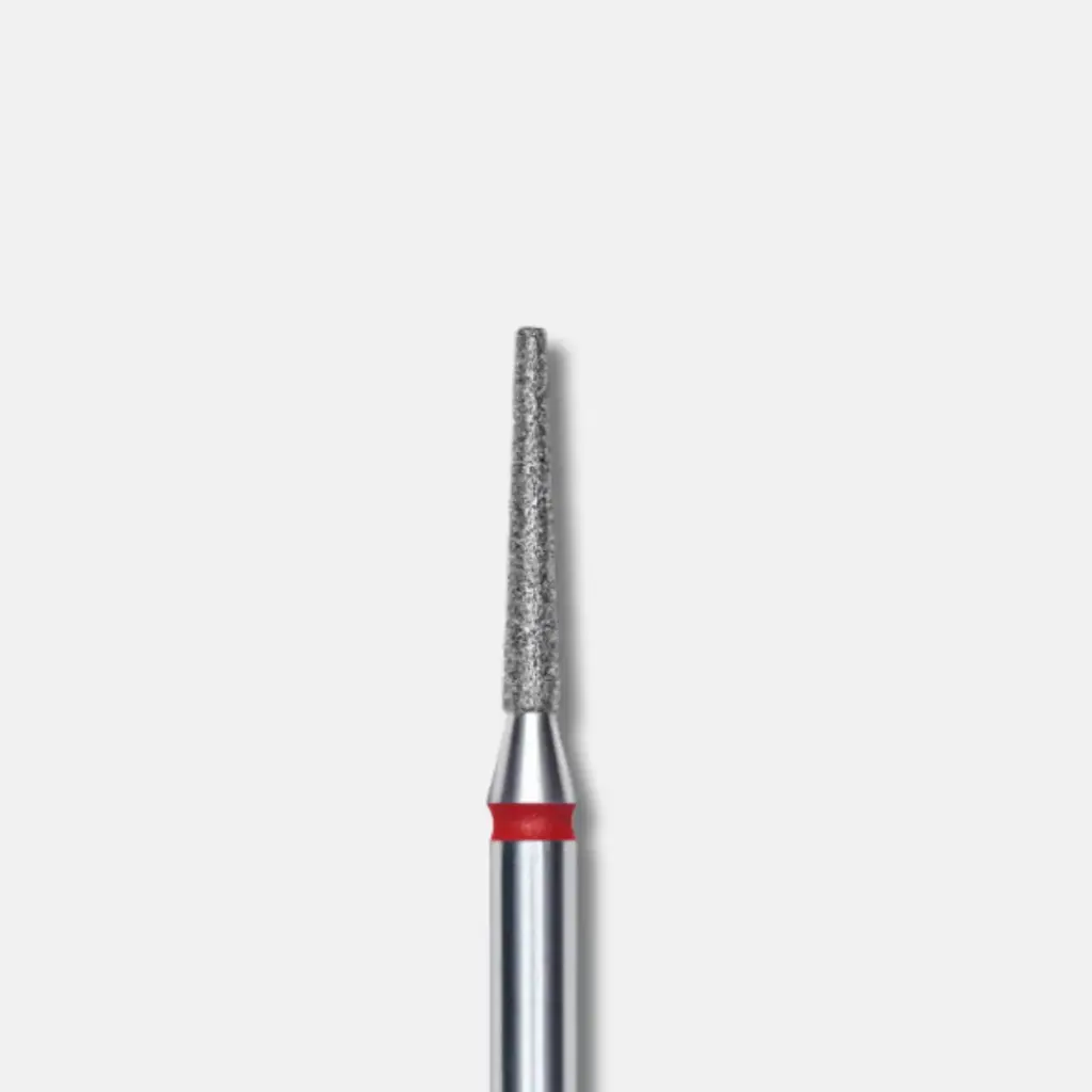 Staleks Diamond nail drill bit frustum red EXPERT head diameter 1,6 mm / working part 10 mm
